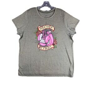 Torrid Together We Fight T Shirt Graphic Print Women's 2X Classic Fit
